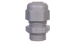 Dławnica kablowa poliamidowa M16 IP65 V-TEC VM16 srebrnoszara 2022845 /50szt./