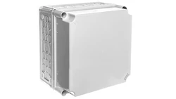 Obudowa Mi z zawiasami, IP 65, wlk.2 - 315x300x214, pokrywa nieprzezroczysta Mi 9211 20001048