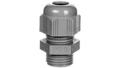 Dławnica kablowa poliamidowa HT PG9 szara 99311