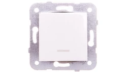 Karre Przycisk Podświetlany, Kolor Biały / 90963614