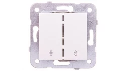 Karre Łącznik Schodowy Podwójny, Kolor Biały / 90963617