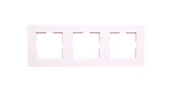 Karre Ramka 3-Krotna, Kolor Biały / 90960262