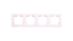 Karre Ramka 4-Krotna, Kolor Biały / 90960263