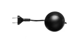 Przewód przyłączeniowy 250cm z wyłącznikiem i ściemniaczem /blister/ czarny SP/SN-250/2x0,75/BLI-CZN