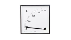 Amperomierz analogowy tablicowy 200/400A do przekładnika 200/5A 144x144mm C3 K=90 st. EA12N F41800000000