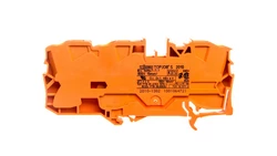 Złączka przelotowa 3-przewodowa 10mm szara 2010-1302 TOPJOBS /25szt./