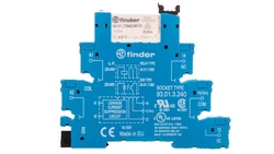 Przekaźnikowy moduł sprzęgający 1P 6A 230-240V AC 6,2mm styki AgNi do LINII DŁUGICH 38.51.3.240.0060