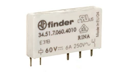Przekaźnik 1P 6A 60V DC styk AgSnO2 34.51.7.060.4010