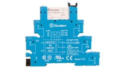 Przekaźnikowy moduł sprzęgający 1P 6A 110-125V AC/DC 6,2mm styki AgNi+Au 38.51.0.125.5060