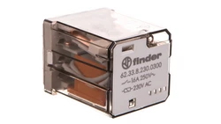 Przekaźnik mocy 3Z 16A 230V AC do gniazda lub Faston 187 62.33.8.230.0300