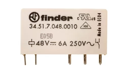 Przekaźnik 1P 6A 48V DC 34.51.7.048.0010