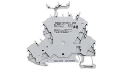 Złączka 2-piętrowa 2,5mm2 szara TOPJOBS 2002-2232 /50szt./