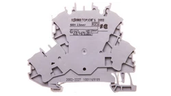 Złączka 2-piętrowa 2,5mm2 PE/L szara TOPJOBS 2002-2227 /50szt./