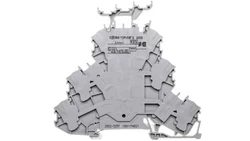 Złączka 3-piętrowa 2,5mm2 PE/L/L szara TOPJOBS 2002-3257 /50szt./