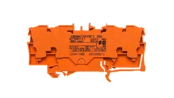 Złączka 4-przewodowa 4mm2 pomarańczowa TOPJOBS 2004-1402 /50szt./