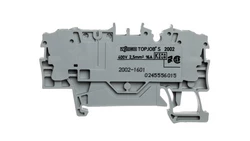 Złączka przelotowa 2-przewodowa szara TOPJOBS 2002-1601 /50szt./