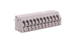 Listwa zaciskowa do płytek drukowanych 11-biegunowa szara raster 3,5mm 250-211 /30szt./