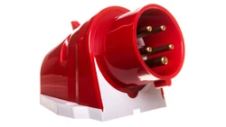 Wtyczka odbiornikowa naścienna Quick-Connect 16A 5p 400V 6h IP44 242001