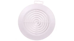 Kratka wentylacyjna sufitowa fi 100mm biała siatka T64