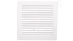 Kratka wentylacyjna 150x150mm biała siatka TRU2