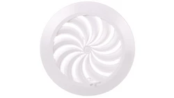 Kratka wentylacyjna fi 100mm biała siatka T95