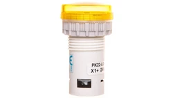 Lampka kompaktowa żółta PK22-LG-24-LED AC/DC