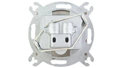 IMPRESJA Gniazdo antenowe RTV przelotowe 16dB ecru GPA-16YP/m/27