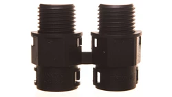 Dławnica do węża osłonowego M16 SILVYN SPLIT COV-M 10 czarna 61806680 /100 szt./