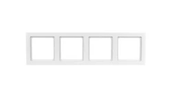Berker Q.3 Ramka poczwórna biały aksamit 10146099