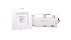 Oprawa awaryjna LOVATO P LED 1W (opt. otwarta) 1h jednozadaniowa autotest biała LVPO/1W/B/1/SE/AT/WH