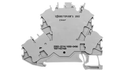 Złączka 2-piętrowa 2,5mm2 diodowa szara TOPJOBS 2002-2214/1000-490 /50szt./