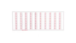 Ramka z oznacznikami 20x 160 170-200 nadruk czerwony 209-556 /5szt./