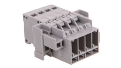 Wtyk X-COM 4-biegunowy szary raster 5mm 769-604/004-000 /25szt./
