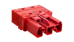 Wtyk 3-torowy czerwony WINSTA 770-1313 /100szt./