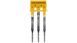 Mostek poprzeczny 3-torowy, raster 3,5mm żółty ZQV 1.5/3 1776130000 /60szt./