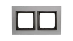 Simon 54 Nature Ramka podwójna szkło BURZOWA CHMURA DRN2/72