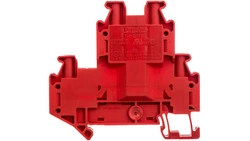 Złączka szynowa 2-piętrowa 4-przewodowa 4mm2 czerwona Ex UTTB 4 RD 3046786 /50szt./