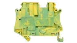 Złączka szynowa ochronna 2,5mm2 zielono-żółta Ex UT 2,5-TWIN-PE 3044539 /50szt./