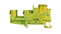 Złączka szynowa ochronna 4mm2 śrubowa/wtykowa zielono-żółta UT 4-QUATTRO/ 2P 3060319