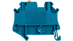 Złączka przelotowa 2-przewodowa z odłącznikiem nożowym 4mm2 niebieska UT 4-MT-P/P BU 3046265 /50szt./