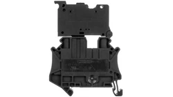 Złączka szynowa z bezpiecznikiem 6,3x32 2-przewodowa 6mm2 czarna UT 6-HESI (6,3X32) 3046401