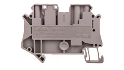 Złączka szynowa rozłączalna 3-przewodowa 4mm2 szara UT 4-TWIN-TG P/P 3046605 /50szt./