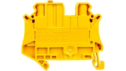 Złączka przelotowa 2-przewodowa z odłącznikiem nożowym 6mm2 żółta UT 6-MT P/P YE 3064073