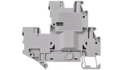 Złączka szynowa 2-piętrowa 2,5mm2 śrubowa/wtykowa szara Ex UTTB 2,5/2P 3060351 /50szt./