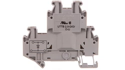 Złączka szynowa elementów kontrolnych 2-piętrowa 4-przewodowa 2,5mm2 szara UTTB 2,5-DIO/O-U 3046650 /50szt./