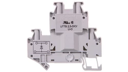Złączka szynowa elementów kontrolnych 2-piętrowa 4-przewodowa 2,5mm2 szara UTTB 2,5-DIO/U-O 3046663 /50szt./