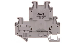 Złączka szynowa elementów kontrolnych 2-piętrowa 4-przewodowa 2,5mm2 szara UTTB 2,5-DIO/UL- 3046728 /50szt./