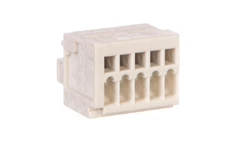 Gniazdo MCS-MICRO 5-biegunowe jasnoszare raster 2,5mm 733-105 /100szt./