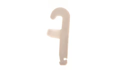 Przycisk do wtyków i gniazd naturalny 734-230 /25szt./