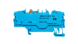 Złączka 2-przewodowa 2,5mm2 rozłączalna niebieska TOPJOBS 2002-1974 /50szt./